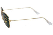 Small Aviator Sunglasses Arista Gold-Tone G-15 XLT
