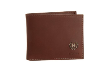Men's 100% Leather Passcase Wallet