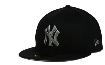 MLB Black Graphite 59FIFTY Cap