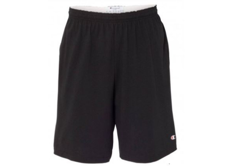 9" Inseam Cotton Jersey with Pockets Athletic Wear Shorts Men's 8180