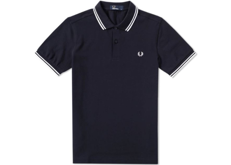 SLIM FIT TWIN TIPPED POLO