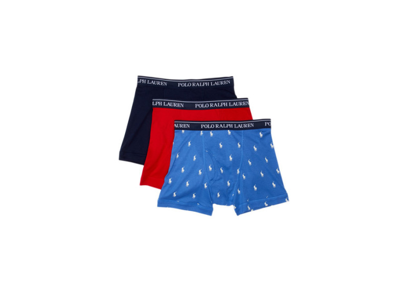 Assorted Cotton Boxer Briefs - Pack of 3