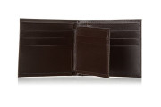 Calvin Klein Men's RFID Blocking Leather Bifold Wallet P Brown