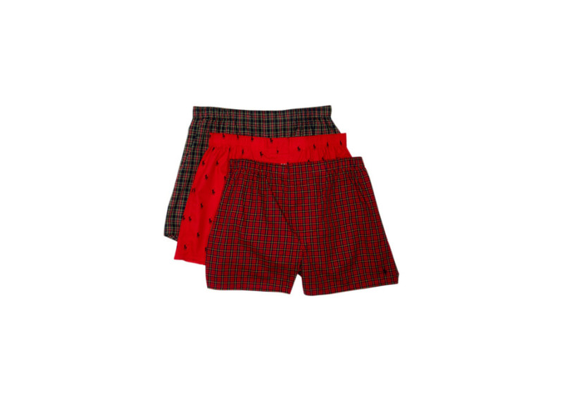 Assorted Cotton Boxers - Pack of 3