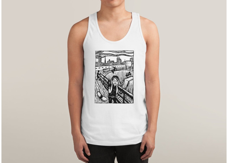 THE SCR-EMO Mens Jersey Tank