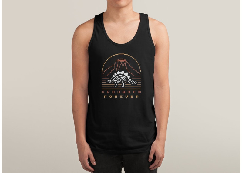 GROUNDED FOREVER Mens Jersey Tank