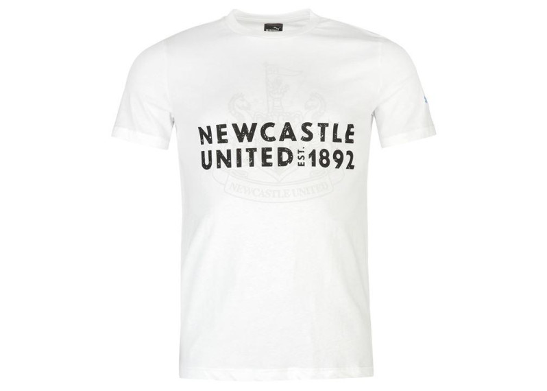 Newcastle United Graphic T Shirt Mens