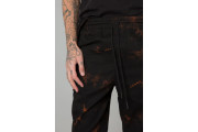 BLEACHED TIE DYE STRETCH TWILL JOGGER