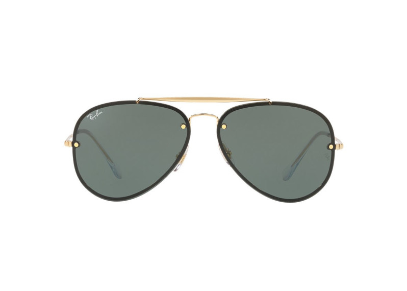 Blaze Green Classic Aviator Sunglasses