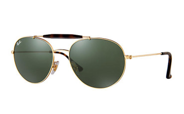 Round Green Classic G-15 Sunglasses