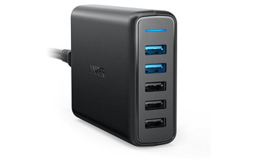 Anker Quick Charge 3.0 63W 5-Port USB Wall Charger
