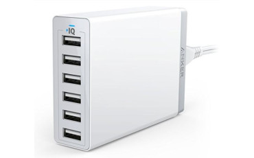 Anker 60W 6-Port USB Wall Charger, PowerPort