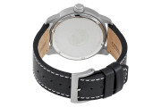 Eco-Drive Chandler Black Dial Men's Leather Watch