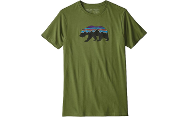 Men's Fitz Roy Bear Organic T-Shirt