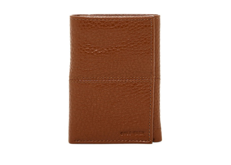 Pebble Leather Trifold Wallet