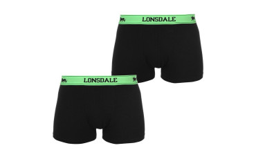 Lonsdale 2 Pack Trunk Mens - Navy