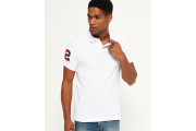 Classic Embossed Pique Polo Shirt