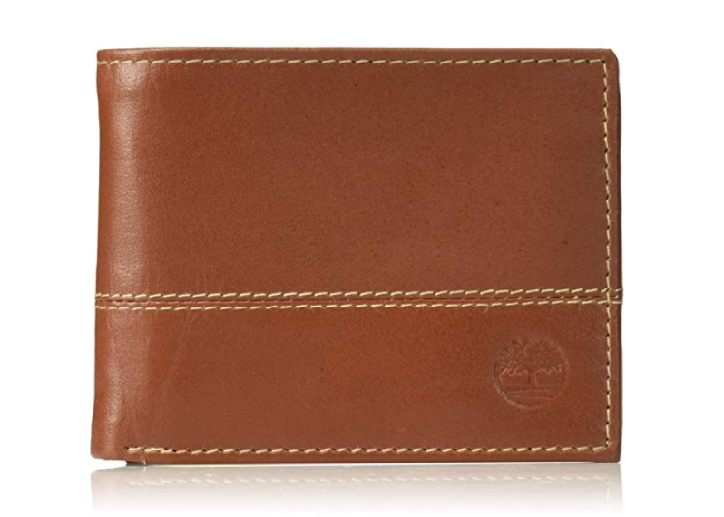 Men's Hunter Leather Passcase Wallet Trifold Wallet Hybrid