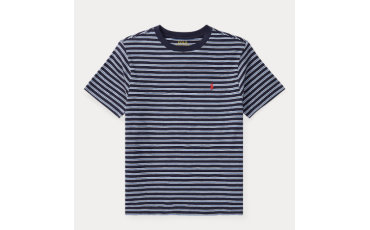 大童 Striped Cotton Jersey T-Shirt