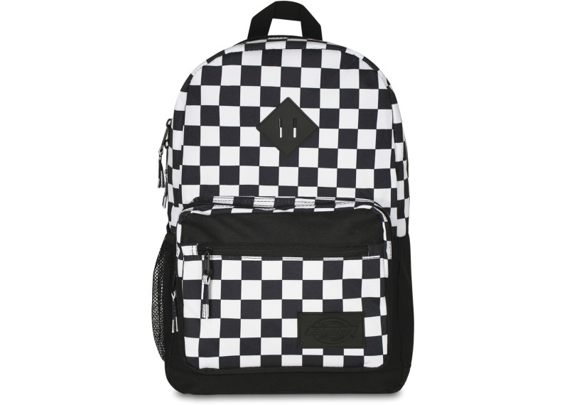 Black/White Checkered Study Hall Backpack