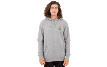Triple Triangle Pullover Hoodie - Grey Heather