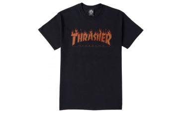 Flame Halftone T-Shirt