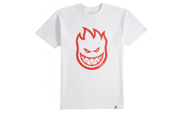 Spitfire Bighead T-Shirt - White/Red