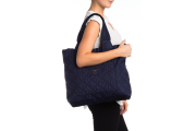 Diamond Quilted Tote Bag