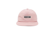 Nylon Twill Snap-Back Hat - Pink
