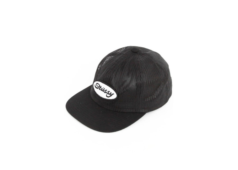 Full Mesh Trucker Hat - Black