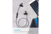 Anker SoundBuds Surge Lightweight Wireless Headphones, Bluetooth 4.1 Sports Earphones with Water-Resistant Nano Coating, Running Workout Headset with Magnetic Connector and Carry Pouch