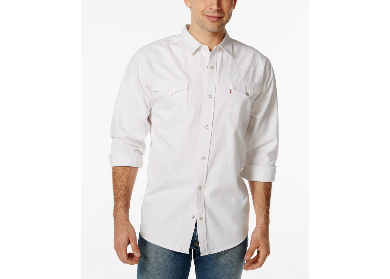 Standard Barstow Western Long-Sleeve Denim Shirt