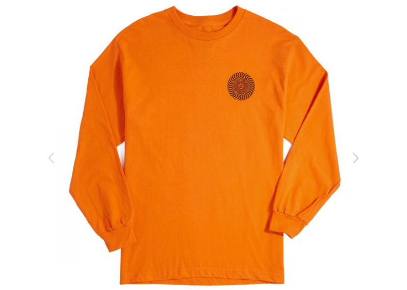 Spitfire Covert Classic Long Sleeve T-Shirt - Orange