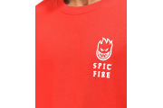 Spitfire Steady Rockin Red Long Sleeve T-Shirt