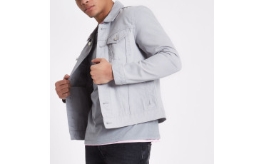 Light grey denim jacket