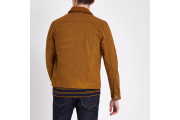 Brown denim jacket