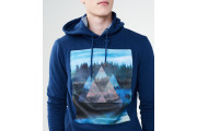 MOUNTAIN TRIANGLES PULLOVER HOODIE