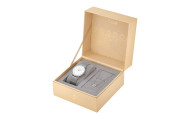 MINUIT HEART SILVER MESH WATCH AND BRACELET GIFT BOX