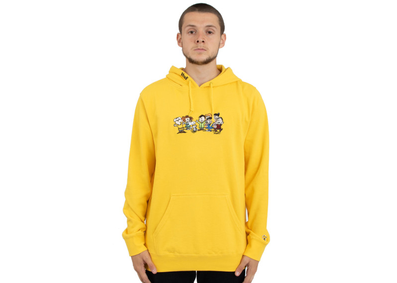 Peanuts End Credits Pullover Hoodie - Yellow