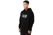 Better Days Outline Pullover Hoodie - Black