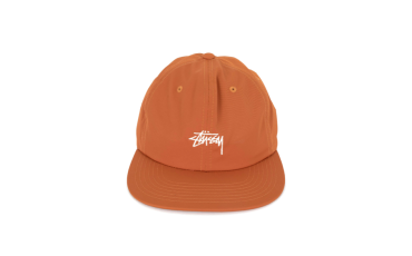Stock Poly Cotton Snap-Back Hat - Orange