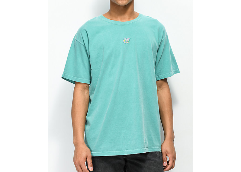 Odd Future Embroidered Turquoise T-Shirt