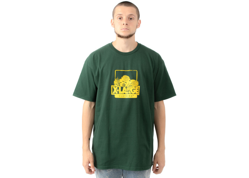 OG Doodle Chimp T-Shirt - Forest Green