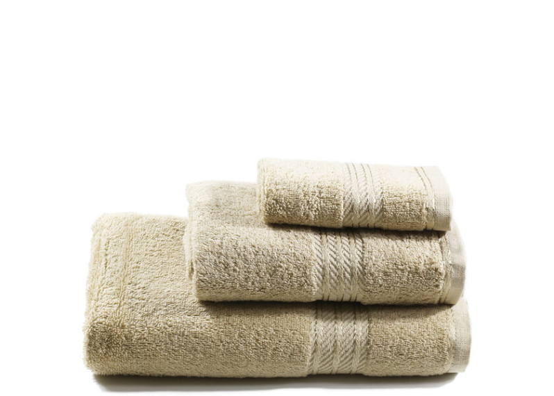 100% Egyptian Cotton 3 Piece Towel Bale (500GSM) - Latte