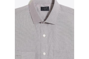 Thompson slim-fit flex wrinkle-free shirt in end-on-end