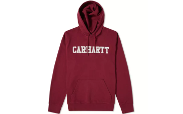 HOODED COLLEGE SWEAT