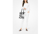The Michael Large Graphic Logo Print Clear Tote