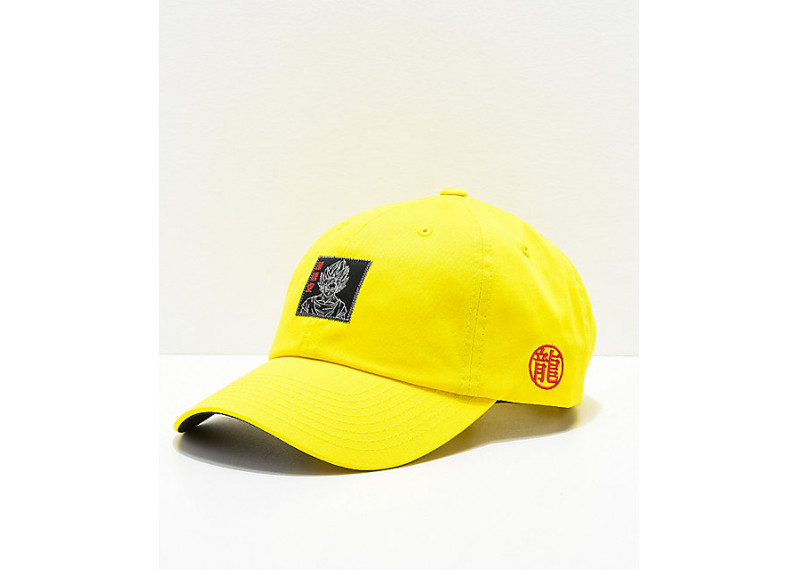 Primitive x Dragon Ball Z Goku Reflective Yellow Strapback Hat