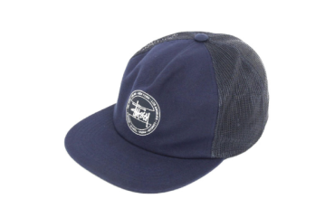 Stussy Dot Trucker Hat - Navy