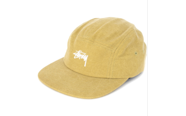 Washed Oxford Canvas Cap - Mustard